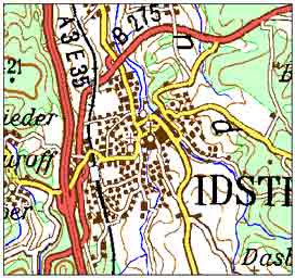 Stadtplan Idstein
